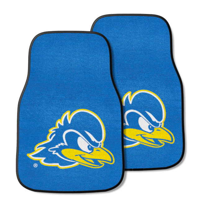Delaware Blue Hens 2-pc Carpet Car Mat Set