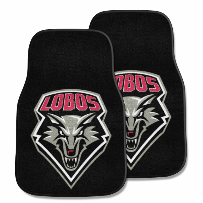 New Mexico Lobos 2-pc Carpet Car Mat Set
