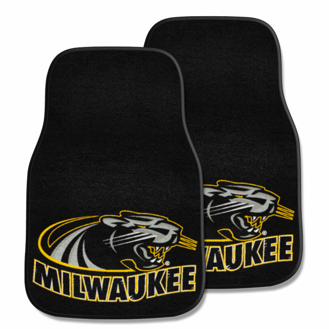 Wisconsin-Milwaukee Panthers 2-pc Carpet Car Mat Set