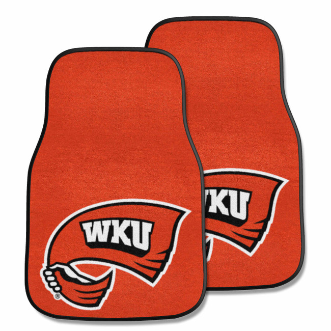 Western Kentucky Hilltoppers 2-pc Carpet Car Mat Set
