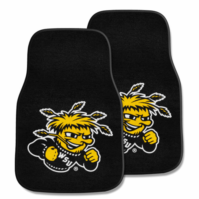 Wichita State Shockers 2-pc Carpet Car Mat Set