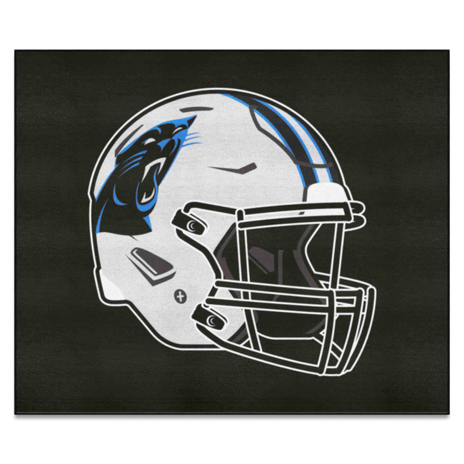 Carolina Panthers Tailgater Rug - 5ft. x 6ft. Panthers Helmet Logo