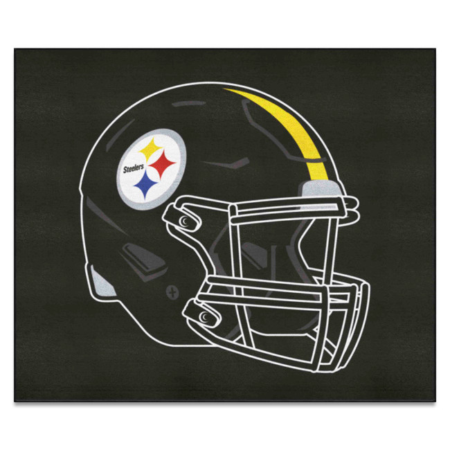 Pittsburgh Steelers Tailgater Rug - 5ft. x 6ft. Steelers Helmet Logo