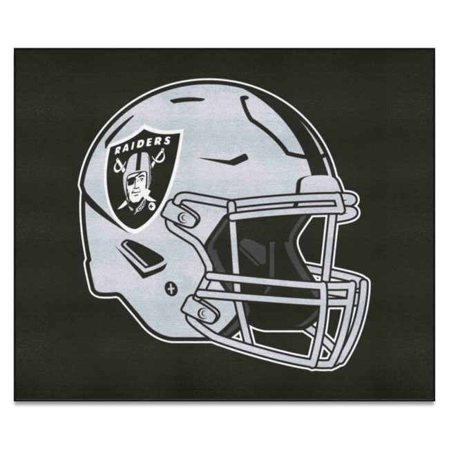 Las Vegas Raiders Tailgater Rug - 5ft. x 6ft. Raiders Helmet Logo