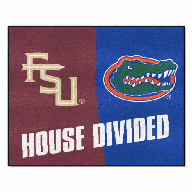 Florida State / Florida House Divided House Divided Rug - 34 in. x 42.5 in.