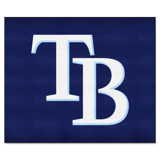 Tampa Bay Rays Tailgater Rug - 5ft. x 6ft. TB Cap Logo