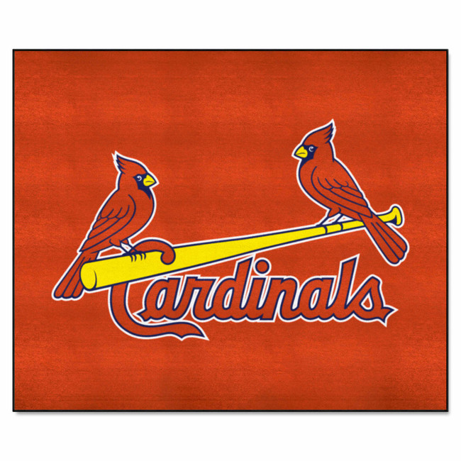 St. Louis Cardinals Tailgater Rug - 5ft. x 6ft. Two Cardinals Jersey Lettering