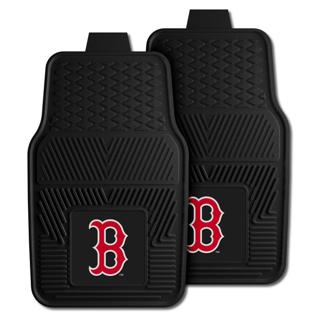 MLB - Boston Red Sox 2-pc Vinyl Car Mat Set 17"x27"