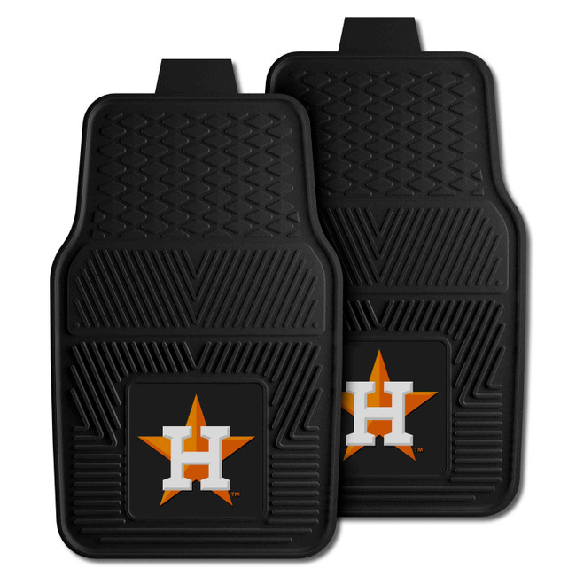 MLB - Houston Astros 2-pc Vinyl Car Mat Set 17"x27"