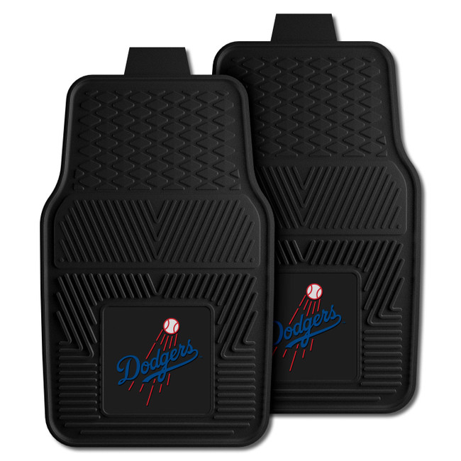 MLB - Los Angeles Dodgers 2-pc Vinyl Car Mat Set 17"x27"