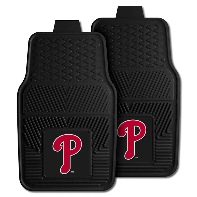 MLB - Philadelphia Phillies 2-pc Vinyl Car Mat Set 17"x27"
