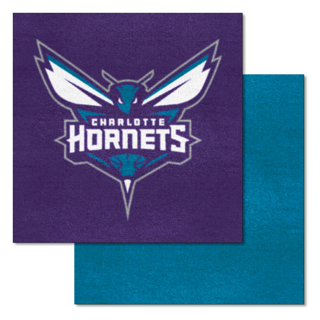 NBA - Charlotte Hornets Team Carpet Tiles 18"x18" tiles