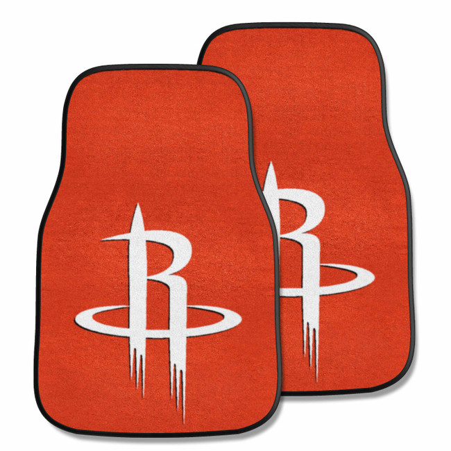 Houston Rockets Front Carpet Car Mat Set - 2 Pieces R Primary Logo