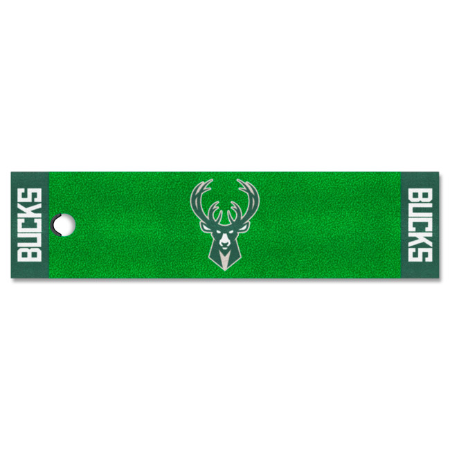 NBA - Milwaukee Bucks Putting Green Mat 18"x72"