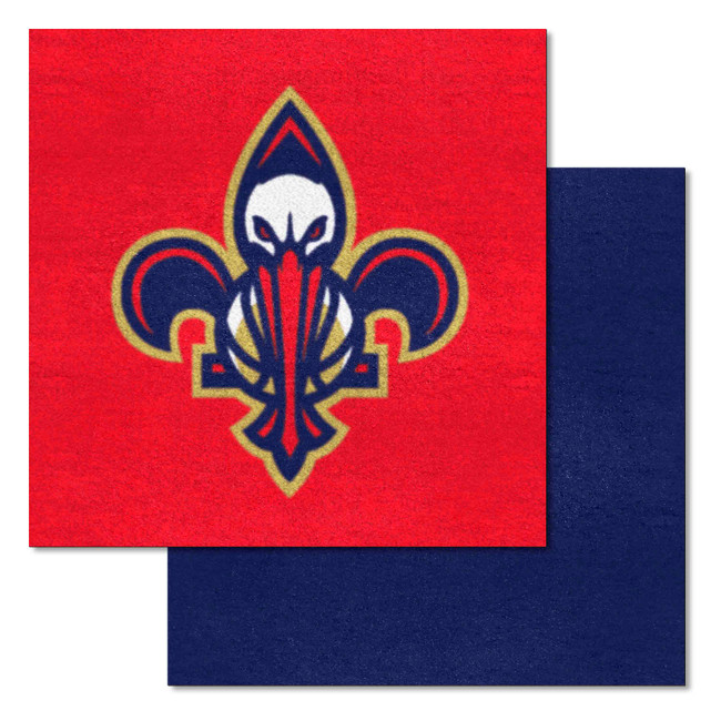 NBA - New Orleans Pelicans Team Carpet Tiles 18"x18" tiles