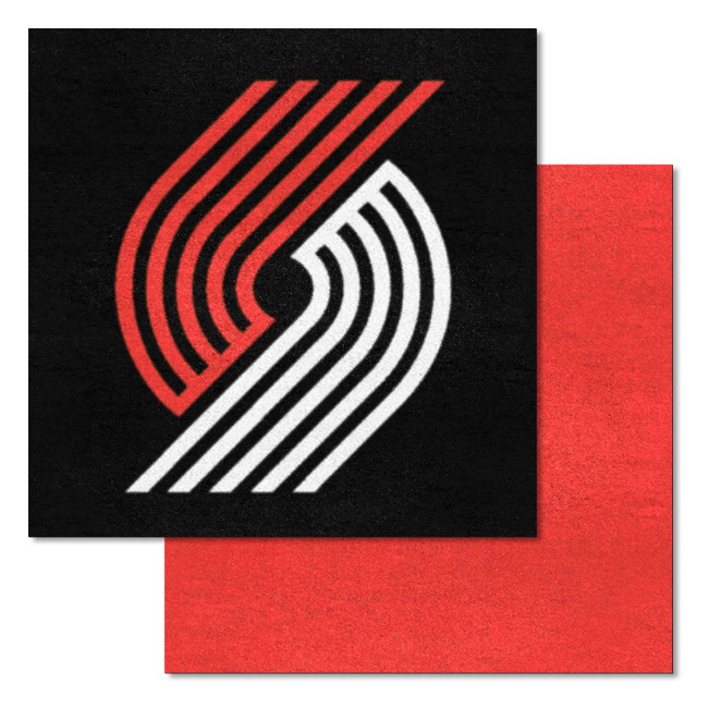 NBA - Portland Trail Blazers Team Carpet Tiles 18"x18" tiles