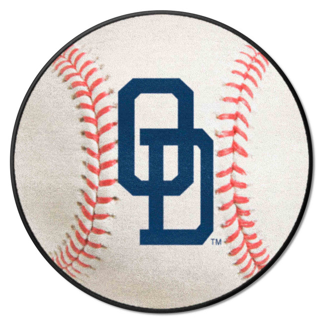 Old Dominion Monarchs Baseball Rug - 27in. Diameter