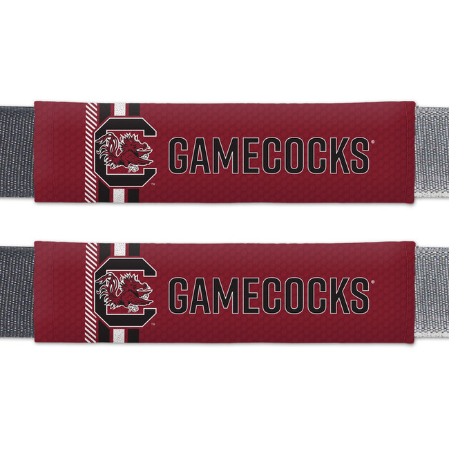 South Carolina Gamecocks Seat Belt Pads Rally Design