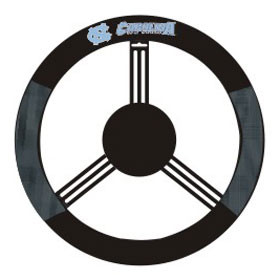 North Carolina Tar Heels Steering Wheel Cover Mesh Style