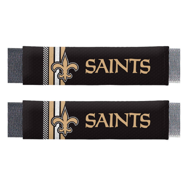 New Orleans Saints Team Color Rally Seatbelt Pad - 2 Pieces