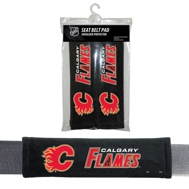 NHL CALGARY FLAMES® SEAT BELT PADS - 86721 - 023245867214