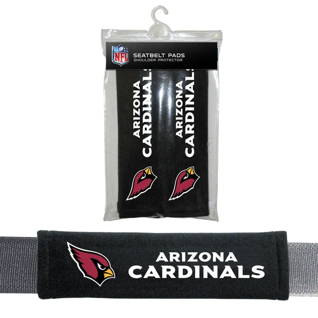 Arizona Cardinals Seat Belt Pads Velour