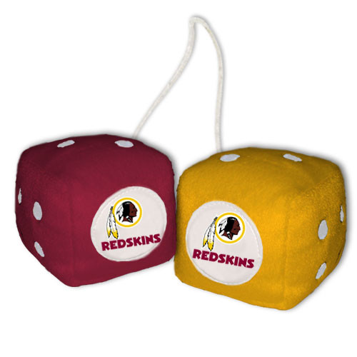 Washington Commanders Fuzzy Dice