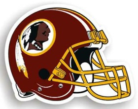 Washington Commanders 12" Helmet Car Magnet