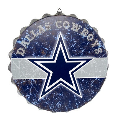 Dallas Cowboys Bottle Cap Sign