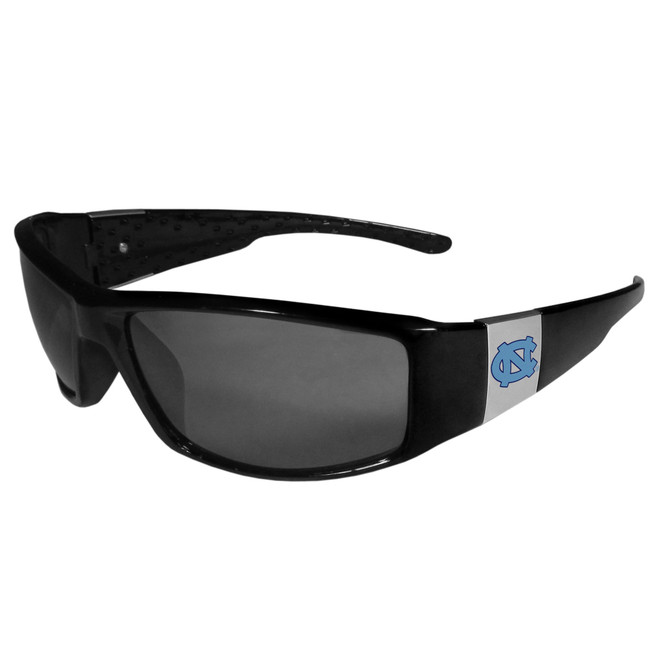 N. Carolina Tar Heels Chrome Wrap Sunglasses