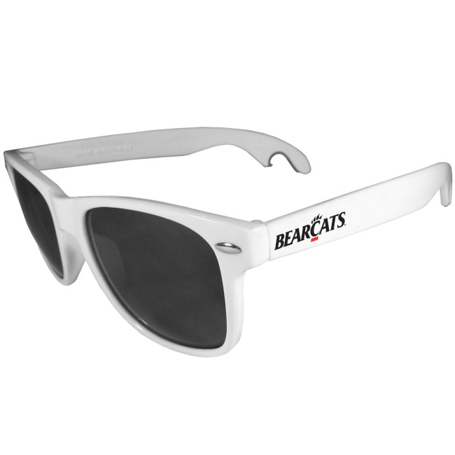 Cincinnati Bearcats Beachfarer Bottle Opener Sunglasses, White