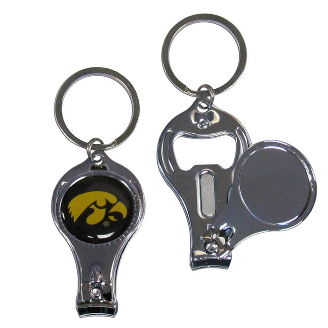 Iowa Hawkeyes Nail Care/Bottle Opener Key Chain
