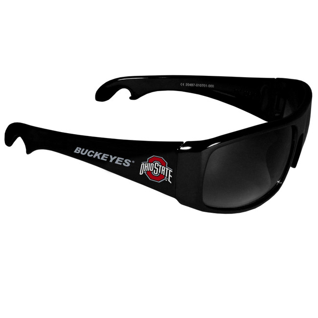Ohio St. Buckeyes Wrap Bottle Opener Sunglasses