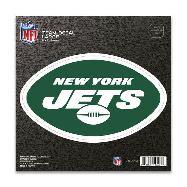 New York Jets Large Decal Sticker Oval Jets Primary Logo