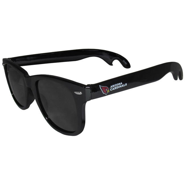 Arizona Cardinals NFL Beachfarer Sunglasses Bottle Opener - Stylish Sun Protection for Dedicated Fans
