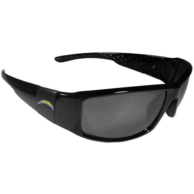 Los Angeles Chargers Black Wrap Sunglasses