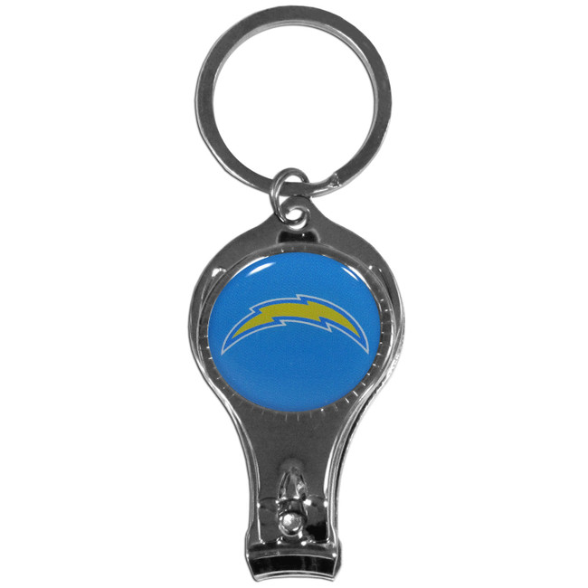 Los Angeles Chargers Nail Care/Bottle Opener Key Chain