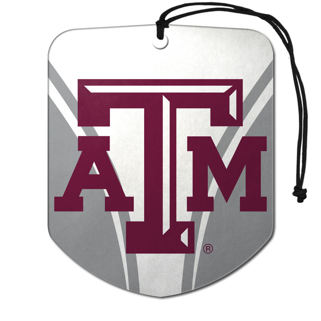 Texas A&M Aggies Air Freshener 2-pk "ATM" Logo & Wordmark
