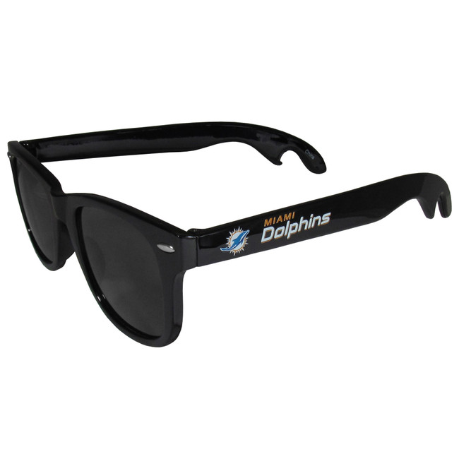 Miami Dolphins Beachfarer Bottle Opener Sunglasses