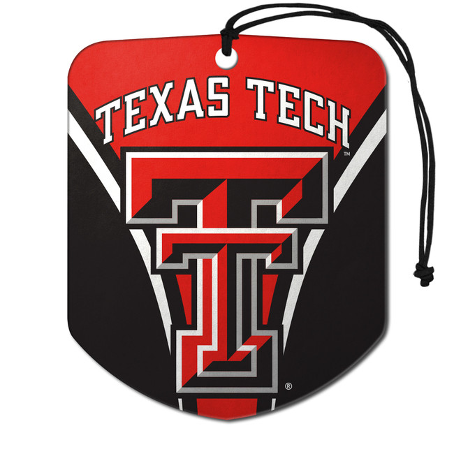 Texas Tech Raiders Air Freshener 2-pk "TT" Logo & Wordmark