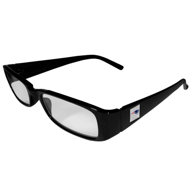 New England Patriots Black Reading Glasses +1.75