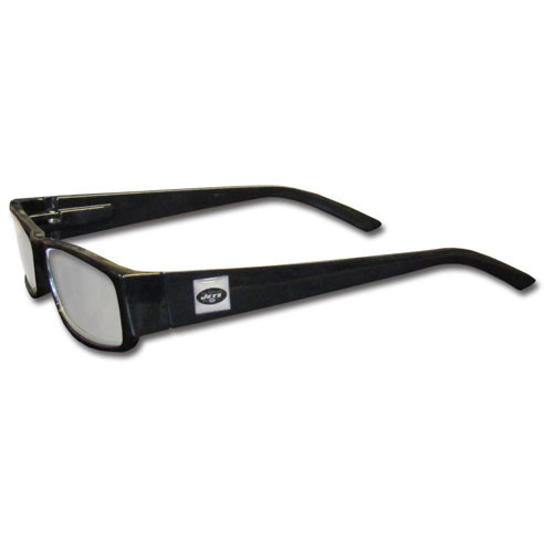 New York Jets Black Reading Glasses +1.75