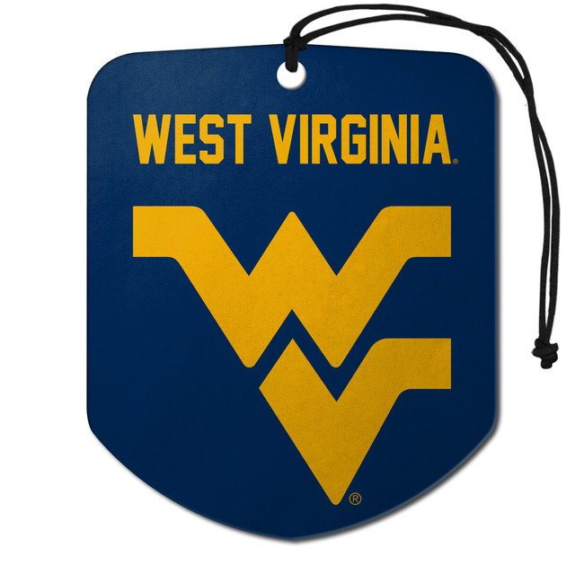 W. irginia Mountaineers Air Freshener 2-pk "W" Logo & Wordmark