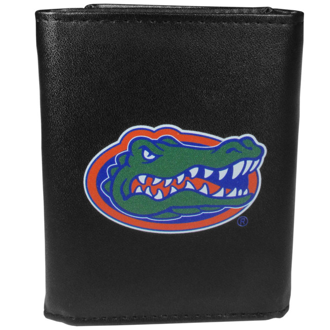 Florida Gators Leather Tri-fold Wallet, Large Logo
