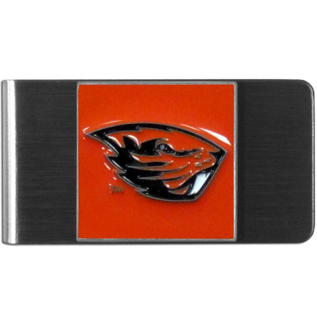 Oregon St. Beavers Steel Money Clip