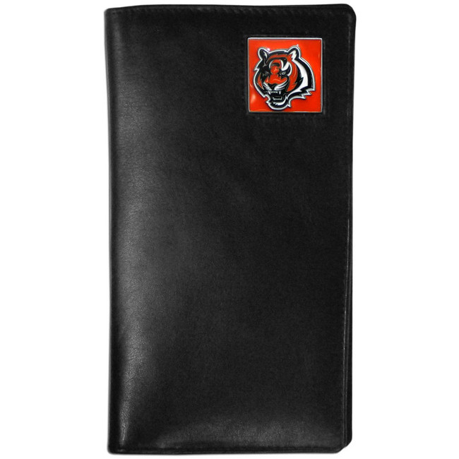 Cincinnati Bengals Leather Tall Wallet