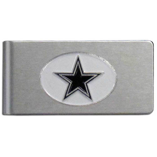 Dallas Cowboys Brushed Metal Money Clip