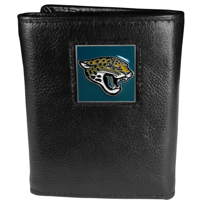 Jacksonville Jaguars Leather Tri-fold Wallet