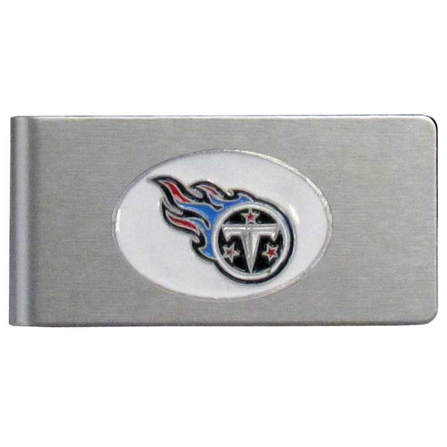 Tennessee Titans Brushed Metal Money Clip