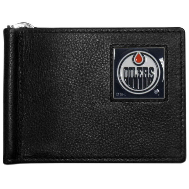 Edmonton Oilers¬Æ Leather Bill Clip Wallet